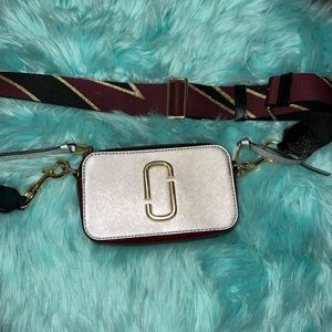 Marc Jacobs The Snapshot Coated Leather Camera Bag